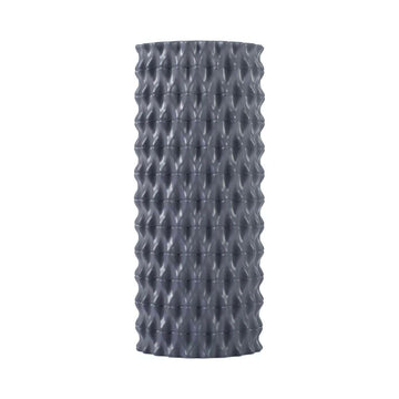 Zen Flex Fitness EVA Foam Back Massage Yoga Roller - Grey - 14x14x33cm